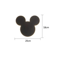 Fille Enfant Chambre Décor Éclairage de Nuit Lapin Rose | Marco Lucetti B-Noir / Blanc froid (5 500-7 000 K).