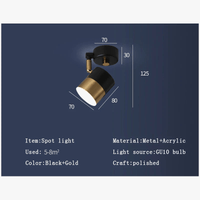 Fumi - Petit spot mural directionnel | Marco Lucetti