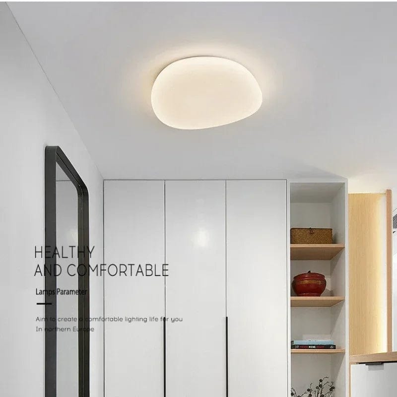 Galets lumineux nordiques : plafonniers LED modernes pour éclairer votre intérieur | Marco Lucetti