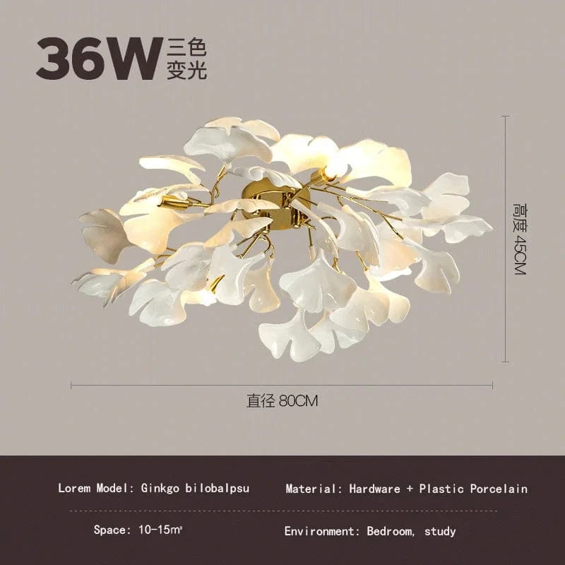 Ginkgo - Collection Atmosphère Luxe de Loft Hall d'Hôtel | Marco Lucetti B P80cm