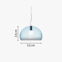 Gubi Turbo Suspension Globe Blanche pour Chambre à Coucher et Salle à Manger | Marco Lucetti