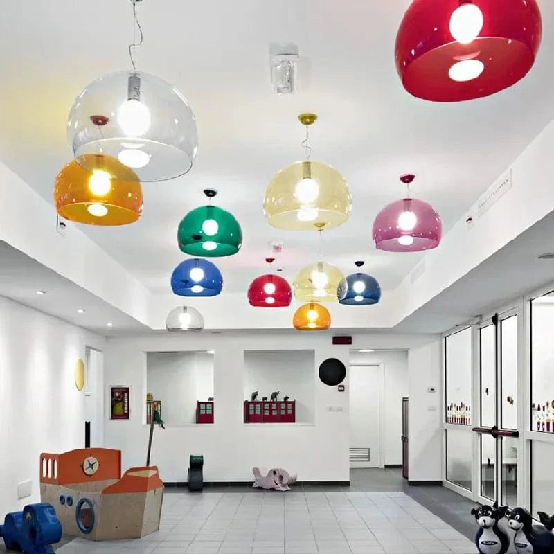 Gubi Turbo Suspension Globe Blanche pour Chambre à Coucher et Salle à Manger | Marco Lucetti