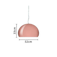 Gubi Turbo Suspension Globe Blanche pour Chambre à Coucher et Salle à Manger | Marco Lucetti Bronze / Sans ampoule