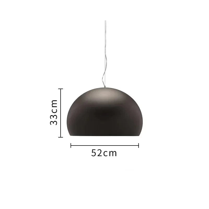 Gubi Turbo Suspension Globe Blanche pour Chambre à Coucher et Salle à Manger | Marco Lucetti Mat et opaque 1 / Sans ampoule