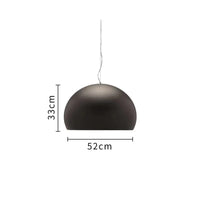 Gubi Turbo Suspension Globe Blanche pour Chambre à Coucher et Salle à Manger | Marco Lucetti Mat et opaque 1 / Sans ampoule