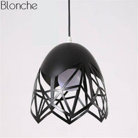 Hollow Egg LED Suspension | Marco Lucetti Noir