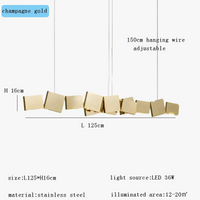 Lustre LED de Luxe.
