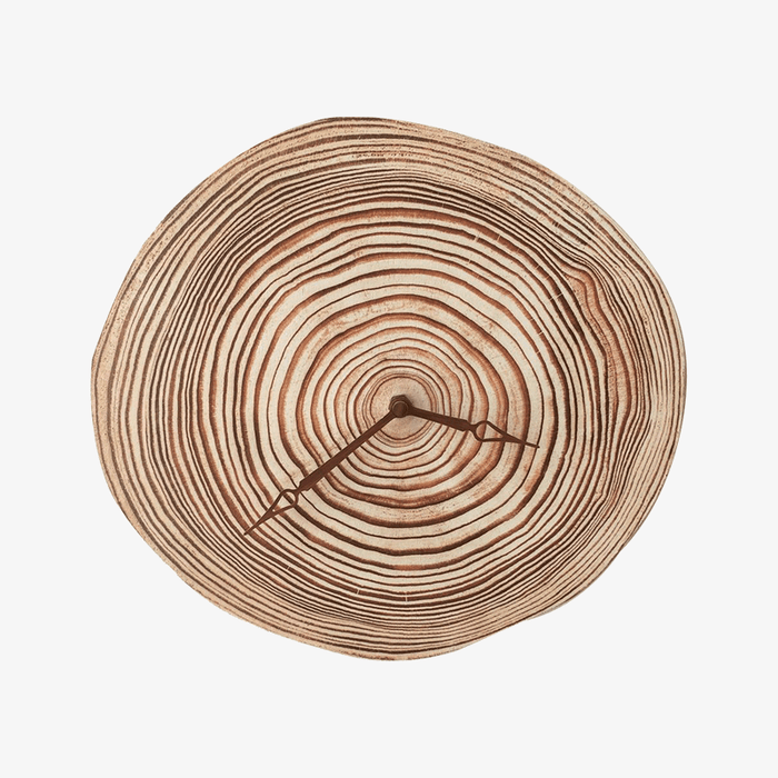 Horloge murale en bois 28cm - Style scandinave | Marco Lucetti
