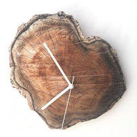 Horloge Murale Scandinave en Bois Foncé 28 cm - Hours | Marco Lucetti