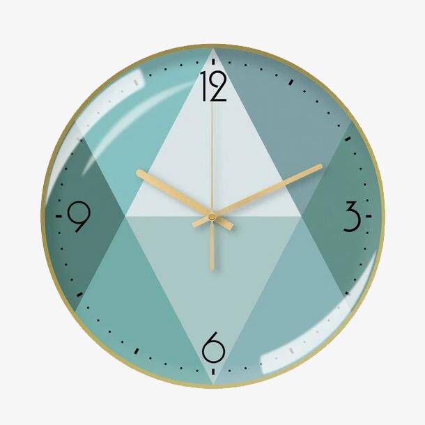 Horloge ronde verte Creative 30cm | Marco Lucetti