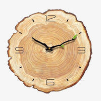 Horloge Sily - Style Tronc d'Arbre 30cm | Marco Lucetti