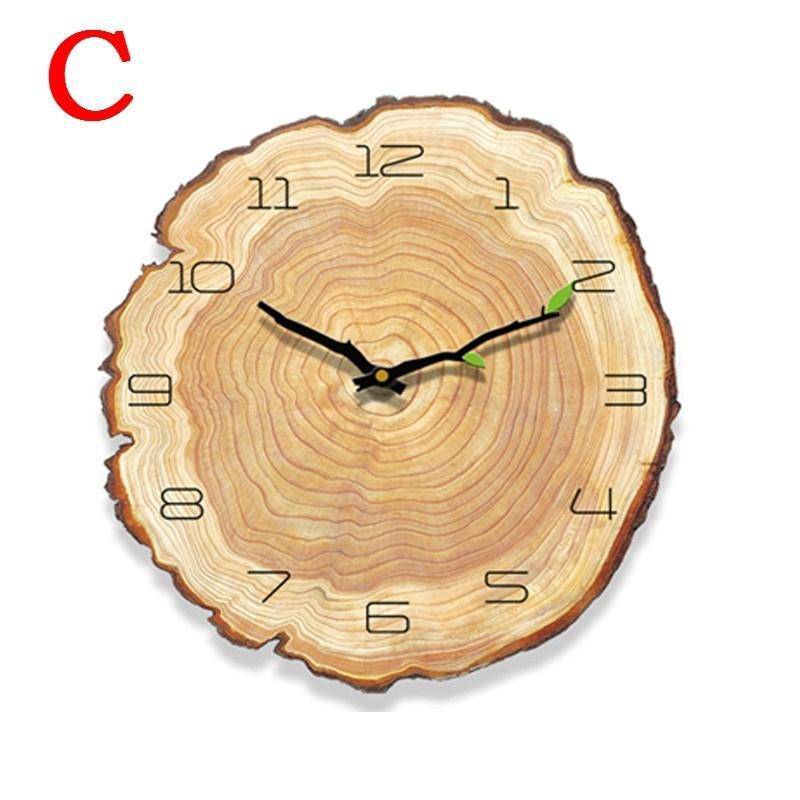 Horloge Sily - Style Tronc d'Arbre 30cm | Marco Lucetti C