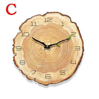 Horloge Sily - Style Tronc d'Arbre 30cm | Marco Lucetti C