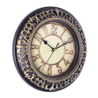 Horloge Vintage en Métal 25cm - Élégance Antique | Marco Lucetti