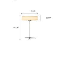 Lampadaire minimaliste par un styliste italien
