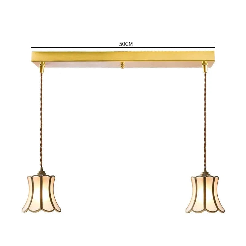 IWDH 2022 - Collection Nordika: Suspension Luminaire LED en Verre Cuivré | Marco Lucetti Verre 9 / 4W (MAX100W)