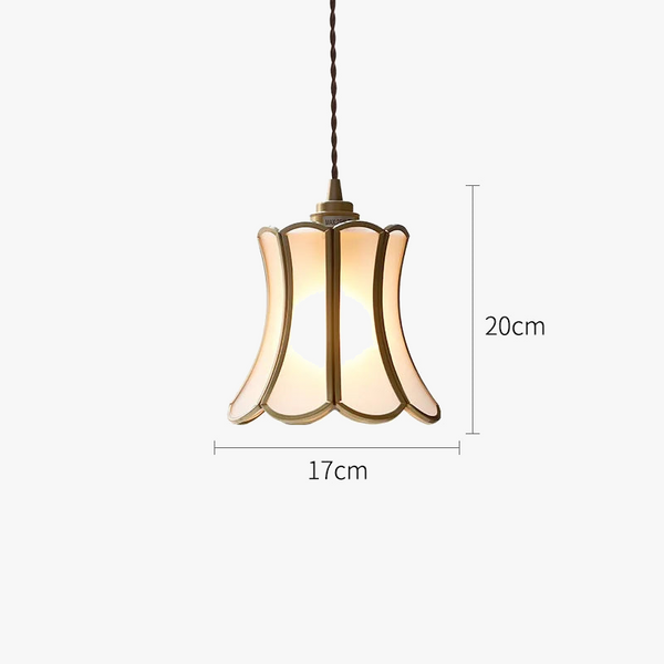 IWDH 2022 - Collection Nordika: Suspension Luminaire LED en Verre Cuivré