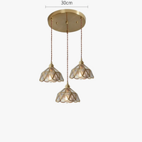IWDH 2022 - Collection Nordika: Suspension Luminaire LED en Verre Cuivré