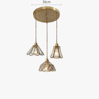 IWDH 2022 - Collection Nordika: Suspension Luminaire LED en Verre Cuivré