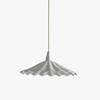 Suspension LED 30 cm Blanc: Design Japonais en Céramique