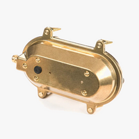 Applique Murale Nordique Cuivre Vintage en Verre Extérieur IP44 LED Étanche Salle de Bain Miroir Escalier Lumière Loft Style Wandlamp - Édition Exclusive