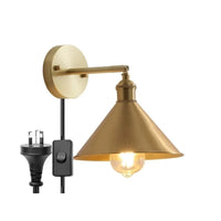 IWHD nordique moderne cuivre applique murale LED - Éclairage intérieur haut de gamme | Marco Lucetti