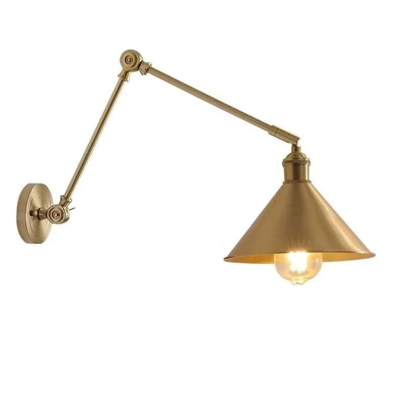 IWHD nordique moderne cuivre applique murale LED - Éclairage intérieur haut de gamme | Marco Lucetti Allumez la prise 4 / 4W (max100w)