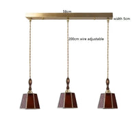 iwhd : Suspension LED Moderne de Style Nordique Vintage Américain | Marco Lucetti 3 têtes 7 / 4W (MAX100W)