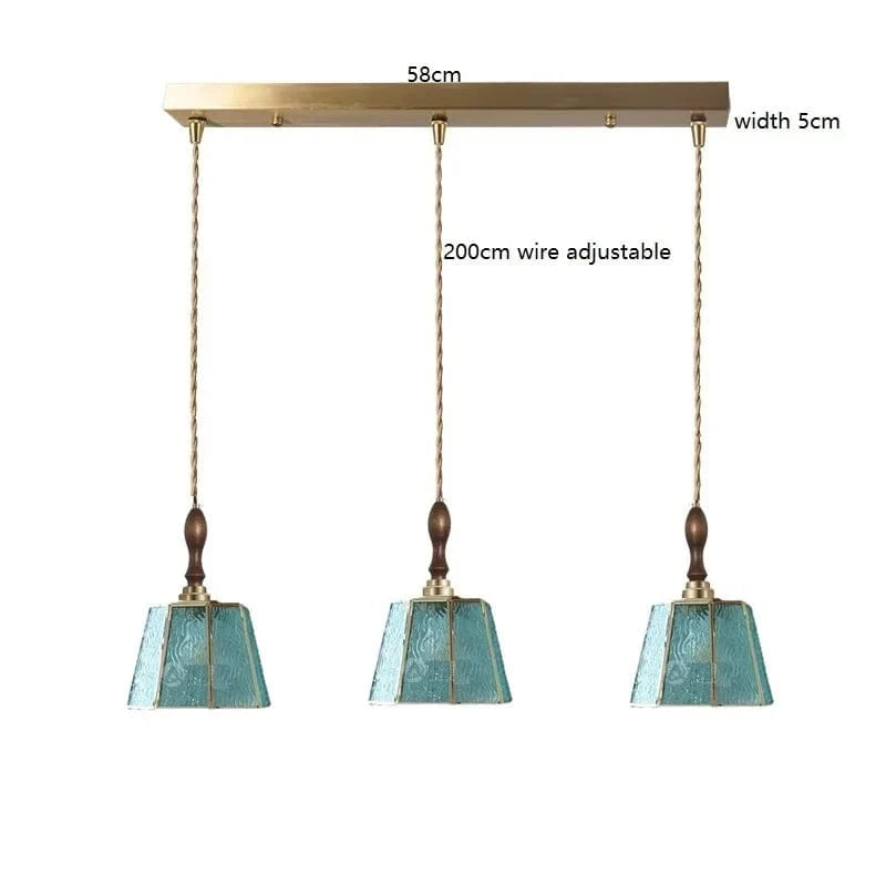 iwhd : Suspension LED Moderne de Style Nordique Vintage Américain | Marco Lucetti 3 têtes 8 / 4W (MAX100W)