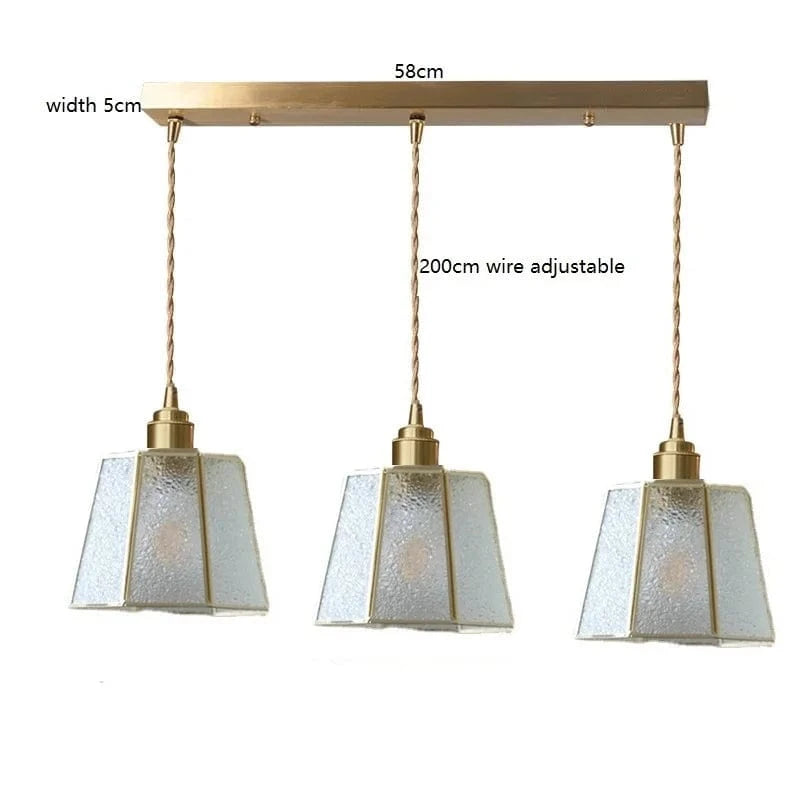 iwhd : Suspension LED Moderne de Style Nordique Vintage Américain | Marco Lucetti 3 têtes 9 / 4W (MAX100W)