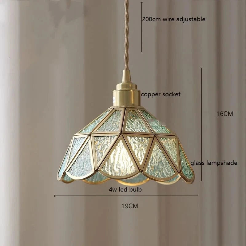 iwhd : Suspension LED Moderne de Style Nordique Vintage Américain | Marco Lucetti Vert 1 / 4W (MAX100W)