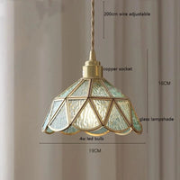 iwhd : Suspension LED Moderne de Style Nordique Vintage Américain | Marco Lucetti Vert 1 / 4W (MAX100W)