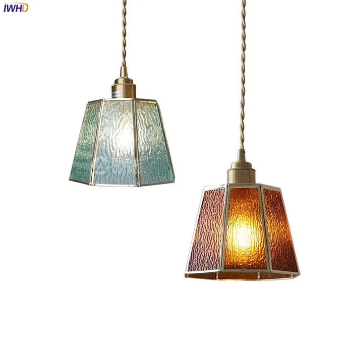 iwhd : Suspension LED Moderne de Style Nordique Vintage Américain