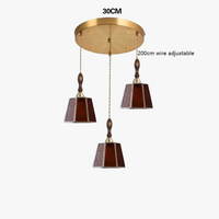iwhd : Suspension LED Moderne de Style Nordique Vintage Américain
