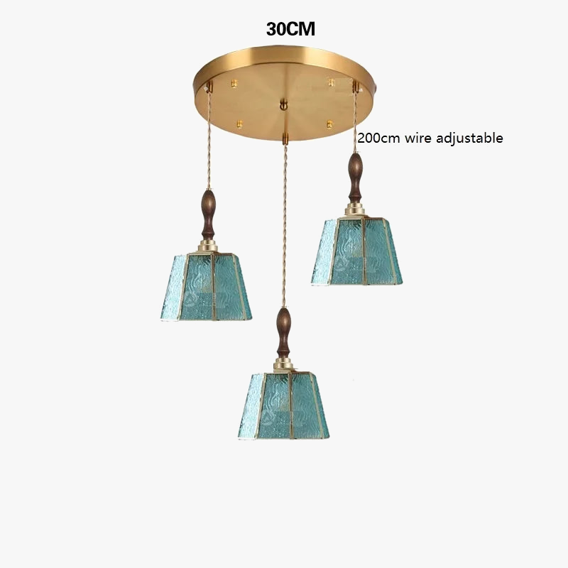 iwhd : Suspension LED Moderne de Style Nordique Vintage Américain