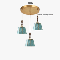 iwhd : Suspension LED Moderne de Style Nordique Vintage Américain