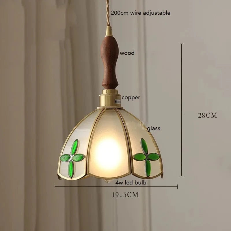 IWHDLife Lampe à Main LED Moderne en Verre Cuivre Papillon | Marco Lucetti Blanc / 4W (MAX100W)