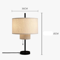 Lampadaire japonais rétro minimaliste