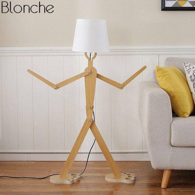 Lampadaire Bonhomme LED Moderne | Marco Lucetti Blanc