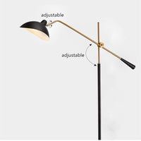Lampadaire Clizia : Style Industriel et socle en Marbre | Marco Lucetti