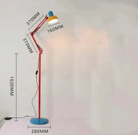 Lampadaire de croissance mécanique amélioré avec bras télescopique ultra-long | Marco Lucetti Lampadaire / Lumière chaude