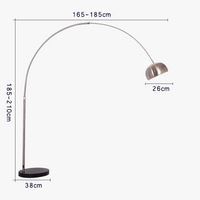 Lampadaire de pêche design italien-nordique minimaliste