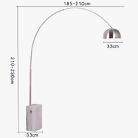 Lampadaire de pêche design italien-nordique minimaliste
