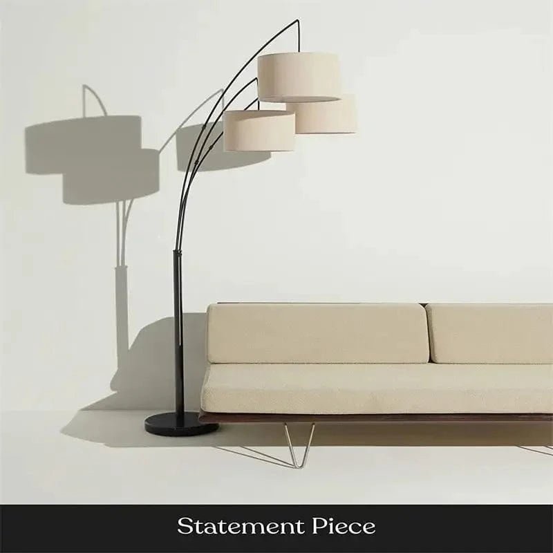 Lampadaire design à abat-jours suspendus | Marco Lucetti