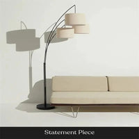 Lampadaire design à abat-jours suspendus | Marco Lucetti