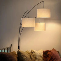 Lampadaire design à abat-jours suspendus | Marco Lucetti
