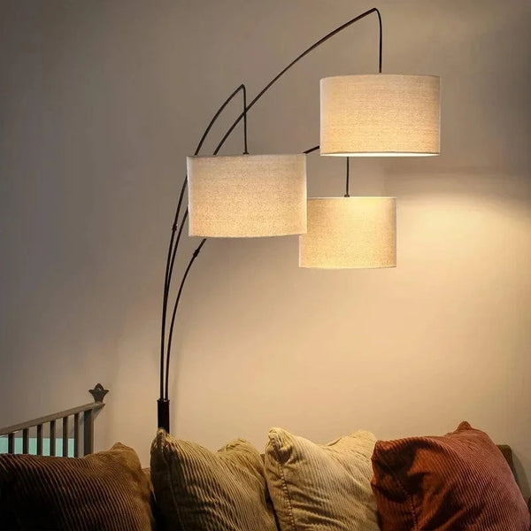 Lampadaire design à abat-jours suspendus | Marco Lucetti