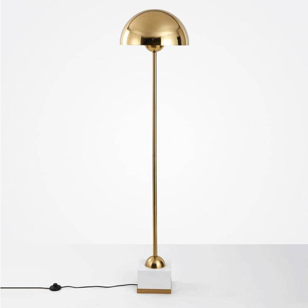Lampadaire design à LED doré | Marco Lucetti