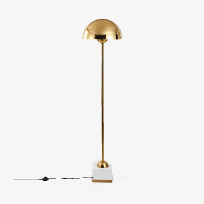Lampadaire design à LED doré | Marco Lucetti