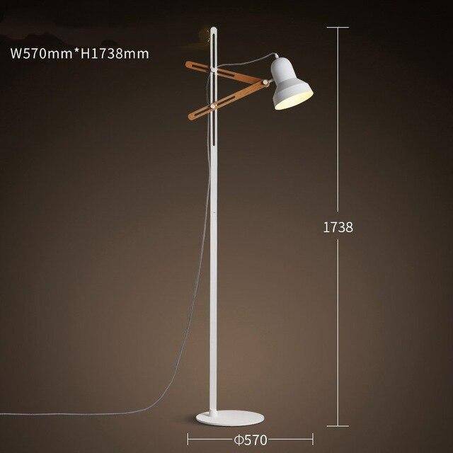 Lampadaire Design avec Épingles en Bois - Personality | Marco Lucetti 1 lampe - Chaude